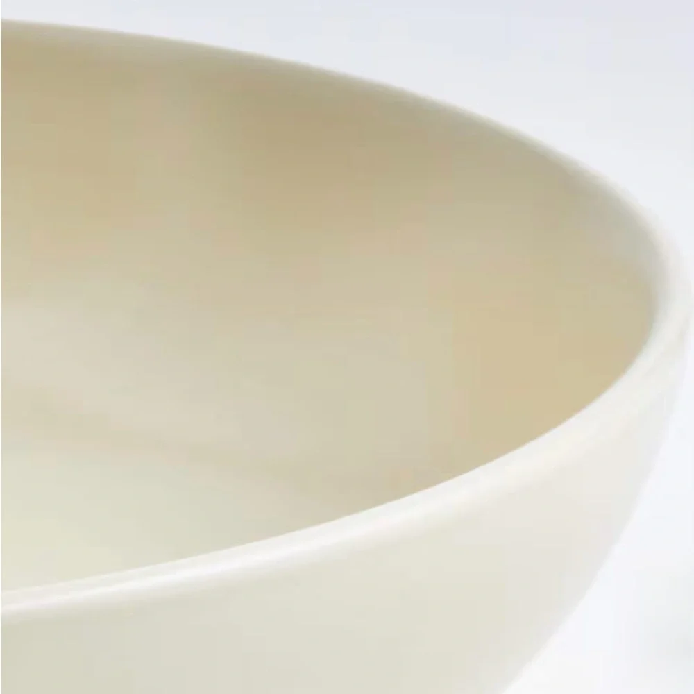 New! Crate&Barrel Butter Yellow 9” Dinner Bowl by Molly Baz, Set of 4